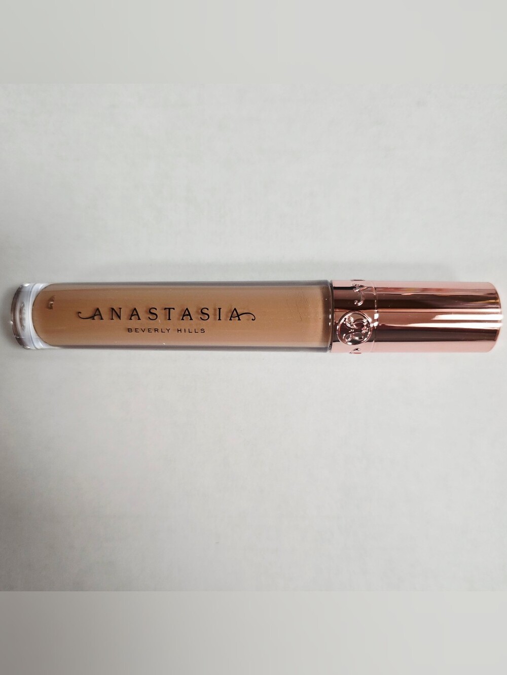 Anastasia Beverly Hills Lip Gloss - Rose Gold Text on Black Packaging
